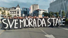 Počeo protest u Novom Sadu